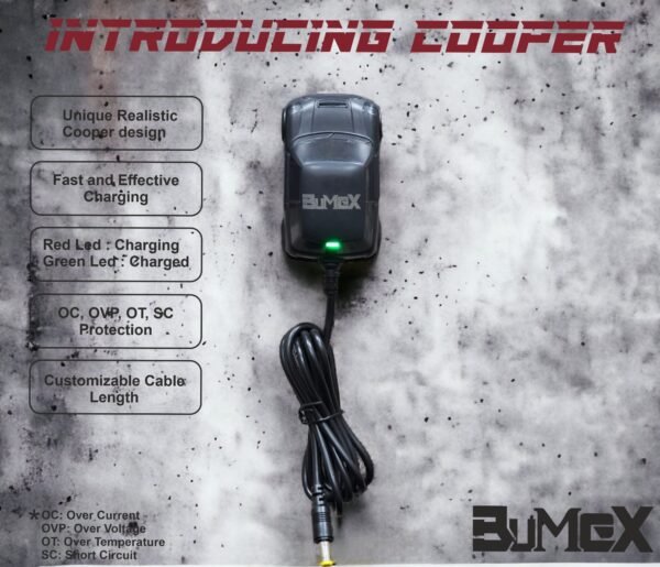 Cooper Charger-Unique Realistic Cooper Design Kids Electronic Car Charger | KB-98