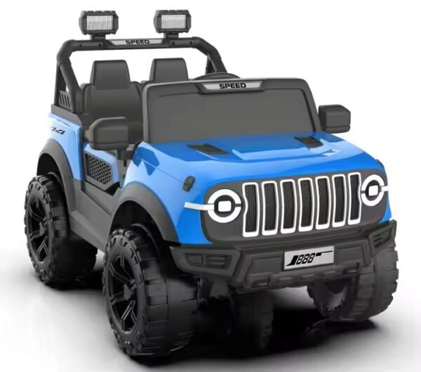 108- Kids Electronic Jeep | Ride-On 12V Rechargeable Speed Jeep |